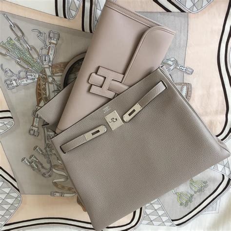 hermes neutral color purses